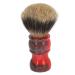 Razor brush synthetic hair shaving brush red resin grip the hairdresser salon tool for the barbera of the hairdresser face hair cleaning gifts for men and women