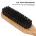 Premium Men's Beard & Hair Brush Set - Wooden & Bamboo Grip Soft Bristles for Facial Cleaning & Beard Styling - Buy Online on SooperMarket.com