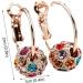 Lymphatic Drainage Slimming Earrings Magnetic Therapy Weight Loss Earrings EarAcupressure Magnetherapy Earrings for Women 3pairs-a - Buy Online on SooperMarket.com