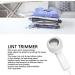 Electric Lint Remover - Portable Fabric Shaver & Defuzzer with 6 Leaf Blades USB Rechargeable 2 Speeds & LED Screen for Clothes & Furniture - Buy Online on SooperMarket.com