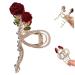 Flower Claw Clips - Large Rhinestone Hair Clips for Thick Hair | Non-Slip Hair Clamps & Accessories - Buy Online on SooperMarket.com