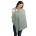 Comfy Cubs Muslin Nursing Cover for Baby Breastfeeding Soft & Breathable Cotton Breastfeeding Cover for Mom with Rigid Hoop for Mother Nursing Apron (Cedar) Fern