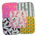 Kids Lunchbox Napkins 5-Pack - Owls & Birds Fun Flannel Washable 8x8 inches - Little Wipes (R) Flannel - Buy Online on SooperMarket.com