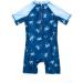 BONVERANO Baby Boy All-in-one Sunsuit/Swimsuit UPF50+ with Cap, 2-3 Years, Coconut Tree Print - Buy Online on SooperMarket.com