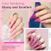 Honey Joy Color Changing Dip Powder Nail Kit - 6 Colors Summer Glitter Pink Dipping Set for DIY Manicure - No Need for Nail Lamp - Perfect Gift for Women - Buy Online on SooperMarket.com