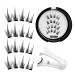 DASHIELL False Eyelashes Magnetic | No Glue Needed Eyelashes Kit With Applicator | Easy To Apply Lightweight Reusable No Glue Needed Lashes For All-Day Comfort