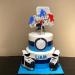 Arthsdite 1Pc Ice Hockey Cake Topper Happy Birthday Sign Sport Cake Decorations Puck Theme for Kids Girl Boy Man Women Birthday Party Supplies - Sliver Glitter Silver - Buy Online on SooperMarket.com