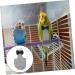 Mipcase 4-Pack Flying Bird Diapers - Macabuns Nymphensittich Cage Accessories & Cotton Costumes for Gray Parrots | International Shipping Available - Buy Online on SooperMarket.com