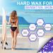 Hard Wax Beads 4 X 100G Painless Hard Wax Beans with 10 Applicators Professional Wax Beads for Eyebrow Armpit Bikini Back Chest Legs Painless Hair Removal 4 Packs Wax - Buy Online on SooperMarket.com
