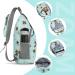 ZOMAKE Sling Bag - Water Resistant Mini Crossbody Chest Bag for Travel, Bee Blue - Buy Online on SooperMarket.com