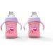 Avima Baby 10 oz Soft Spout Sippy Cups Pink - Set of 2 (2 Count) - Pack of 1 - Pink - Buy Online on SooperMarket.com