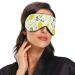 WELLDAY Yellow Lemon Sleep Mask: Soft Comfort Eye Shade Cover for Men and Women - Buy Online on SooperMarket.com