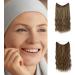 Clip in Hair Extensions Natural Real Light Brown Hair Extensions Long Wavy Hairpieces Seamless Human Hair for Women Daily Wear Party Cosplay 20inch - Buy Online on SooperMarket.com