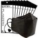 KF94 Certified Premium Face Mask (Made in Korea) 10 Pack - Black | Respirators for Adults | Protective Disposable Safety Dust Covers - Buy Online on SooperMarket.com