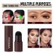 Eyebrow Stamp Stencil Kit - Waterproof Brow Stamp with 5 Reusable Stencils (Light Brown) - Buy Online on SooperMarket.com