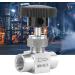 Water/Gas/Oil Flowing Regulation Stainless Steel BSPP Female Thread Straight Needle Valve for Water Gas Oil Transmission(Black Handle 1/4in) - Buy Online on SooperMarket.com