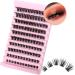 120Pcs DIY Natural Look Wispy Cluster Lash Extensions - 8-16MM D Curl Individual Lashes for Home Use - Reusable Individuals (Pretty) - Buy Online on SooperMarket.com