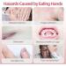Anti Nail Biting Polish Double Head Stop and Grow Nail Biting Stop Nail Biting Nail Biting Prevention for adults anti nail biting polish Clear Nail Varnish Stop Biting Nails Nail Biter Stopper - Buy Online on SooperMarket.com