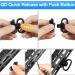 FANGOSS Two Point & Traditional Mlock Sling Rail Mounts with 1.25 Inch QD Push Button Swivel Loop - 2 Pack - Buy Online on SooperMarket.com
