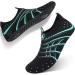 BARERUN Water Sports Shoes Aqua Socks for Women Men - Dot Blue, Size 6.5-7.5 Women/5-6 Men - Buy Online on SooperMarket.com