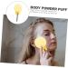 Anneome Powder Puff Washable Puff Tooth Gems Makeup Puffs Face Body Sponge Round Puffs Large Puff Face Cosmetic Puff Beauty Puff Super Soft Long Hair Makeup Tools Child Fragrance - Buy Online on SooperMarket.com