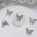 10Pcs 3D Butterfly Nail For Nails Alloy Butterfly Nail Decoration Alloy Nail Butterfly Nail Manicure Accessories Manicure Accessories - Buy Online on SooperMarket.com