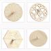 Liuer 24pcs Wooden Roundabout Toy Set - Perfect Children's Birthday Guest Gifts - Eco-Friendly Wooden Circle in Assorted Paint Colors - Buy Online on SooperMarket.com