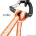 GM CLIMBING 11mm UHMWPE Sling Runner 22kN CE UIAA Certified Orange 30cm / 12inch - Buy Online on SooperMarket.com