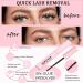 Qiveaory Lash Bond and Seal Kit 4 Pcs DIY Lash Extension with Waterproof Lashe Cluster Glue 72h Hold and Seal Lash Remover Tweezers Portable Eyelash Brush with Cap for Eyelash Extensions Beginners - Buy Online on SooperMarket.com