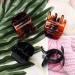 12 Medium Hair Claw Clips - No-Slip Grip for Women & Girls | Black & Brown - Buy Online on SooperMarket.com