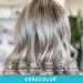KERACOLOR Kit of 3-in-1 (Cleanse + Conditioner + Color) Platium Semi-Permanent Hair Dye and Finishing Hair Spray 10oz - Buy Online on SooperMarket.com