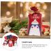 PLAFOPE Chrismas Bags 50pcs Christmas Drawstring Bag Candy Bags Holiday Santa Bag Drawstring Candy Bag Child Bag Food - Buy Online on SooperMarket.com