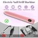 Electric Nail Files Portable Rechargeable Cordless Nail Drill for Acrylic Gel Nails 12 Drill Bits Professional Electric Manicure Pedicure Kit for Grinding Polishing Trimming Home Salon Use Pink - Buy Online on SooperMarket.com
