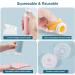 Peoyoye Travel Bottles Set - 89ml Silicone Containers for Toiletries Shampoo & Travel Essentials with Bag & Labels - Perfect for International Travel - Buy Online on SooperMarket.com