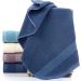 Tian Home Ultra Absorbent Cotton Hand Towels (4-Pack, 14x29 inch) - Ideal for Bath, Hand, Face, Gym, and Spa - Buy Online on SooperMarket.com