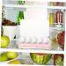 OSALADI Egg Keeper 2pcs 10 Egg Holder Egg Containers with Lid Storage Pull Out Drawers Red Portable Crisper re-usable Red 24.5*10.5*7cm - Buy Online on SooperMarket.com