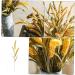 MAGICLULU Simulated Ears of Corn Artificial Wheat Ears Stalks Hand Decor Dry Wheat Grass Fruit Decor Home Decoration Wheat Decoration Wheat Ears Dried Flowers Paddy Iron Ornaments Golden 75.00X12.00X2.00CM - Buy Online on SooperMarket.com