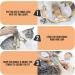 Lukovee Cat Harness and Leash for Walking - Adjustable Escape Proof Vest with Reflective Strips - Lightweight Step-in Jacket for Cats - XXS - Orange - Buy Online on SooperMarket.com