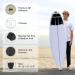 SYMPL Surfboard Traction Pad - 3 Piece Deck Pad for Surfing, Skimboarding - Maximum Grip, 3M Adhesive - Fits Surfboards, Skimboard, Longboard, Fish - Mint - Buy Online on SooperMarket.com