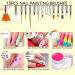 Saviland Gel Paint Kit - 36 Colors Rainbow Candy Gel Nail Polish Set with 15 Nail Brushes - Buy Online on SooperMarket.com