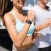 Ultra Black Silicone Solo Loop Band for Apple Watch 38/40/41MM - Elastic Sport Strap for iWatch Series 1-8, SE - 5.6-5.8 Size - Stretchy and Compatible - Buy Online on SooperMarket.com
