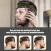 Hair Cutting Tool | Curved Silicone Haircut Band & Neckline Shaving Template | DIY Home Haircuts & Buzz Guide (Black - Buy Online on SooperMarket.com