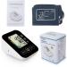Portable Fully Automatic Digital Blood Pressure Monitor with Extra Large Cuffs - Home Use BP Monitor with Large LCD Display (Black) - Buy Online on SooperMarket.com