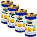 El Faro 4 x350g tins (150 grams drained/tin) Spanish Green Manzanilla Olives Filled With Anchovy