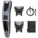 Men's Beard Trimmer Cord/Cordless Facial Hair Trimmer 40 Adjustable Length Settings Rechargeable Beard & Mustache Trimmer for Men with Steel Blades and Precision Dial