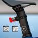 NiteRider Bullet 200 Bike Tail Light | 200 Lumens USB Rechargeable LED Rear Light for Daylight Visibility | Easy Install for Road, Mountain, City Cycling Safety - Buy Online on SooperMarket.com