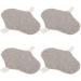 Reusable Menstruation Upholstery Set - 4 Breathable Soft Yellow Cotton Cloths for Women | Eco-Friendly Sanitary Solutions - Buy Online on SooperMarket.com
