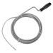 Professional Slow Drain Cleaner and Clog Remover - 10-Foot Metal Snake for Hair Food Debris and Garbage Removal from Pipes Plumber Tools