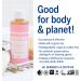 Dr. Bronner's 18-in-1 Cherry Blossom Pure-Castile Liquid Soap - 240ml | Made with Organic Oils | Face, Body, Hair, Laundry, Pets, Dishes | Fair Trade & Vegan | Recycled Bottle - Buy Online on SooperMarket.com