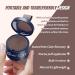 Trendyfave Hairline Powder Instantly Hairline Shadow Powder Quick Cover Grey Hair Root Concealer Eyebrows & Beard Line Sweatproof and Waterproof Hair Dye with Mirror & Puff Portable 1# Black brown - Buy Online on SooperMarket.com